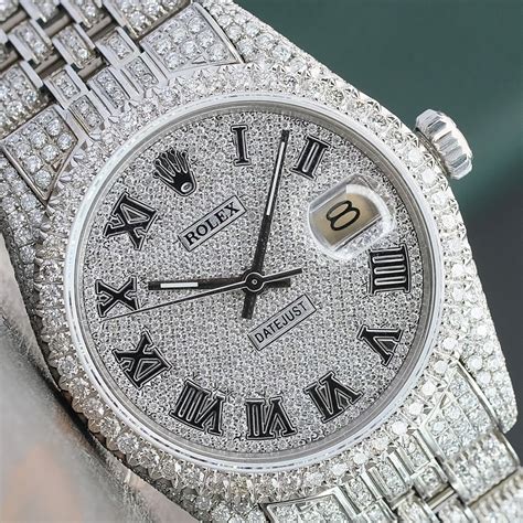 diamond rolex watch for men|rolex full diamond prix.